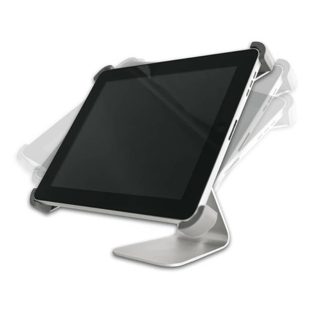 Caliber Burohouder Voor iPad 360 Graden Draaibaar - Grijs (MU-IPCNC11)