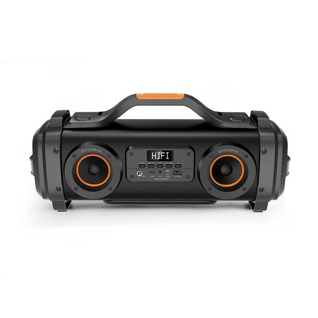 Caliber Portable speaker met bluetooth technologie technologie met USB , accu - Extra Bass Zwart (HBB460BT)