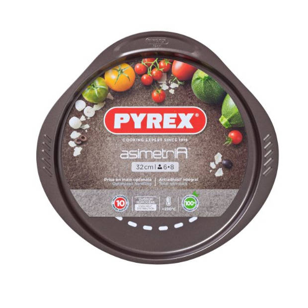Pyrex - Pizzaplaat, 32cm - Pyrex Asimetria