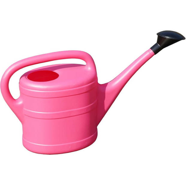 Roze planten gieter met broeskop 5 liter - Gieters