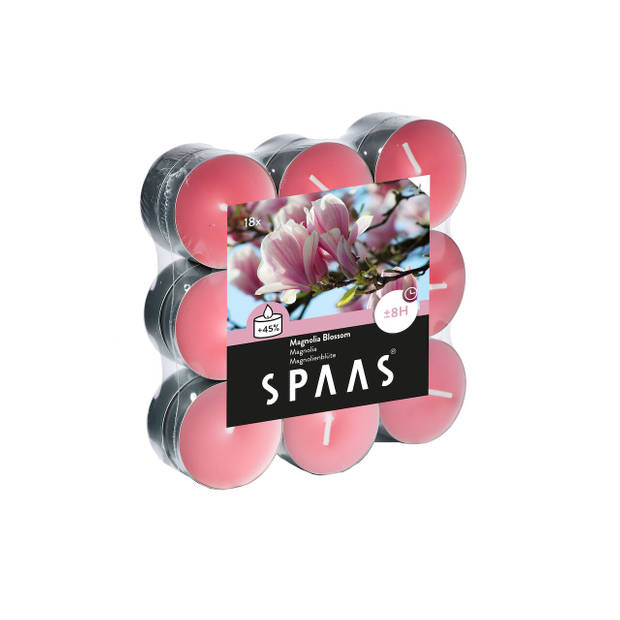 Spaas geurtheelichten - Magnolia Blossom - 8 uur