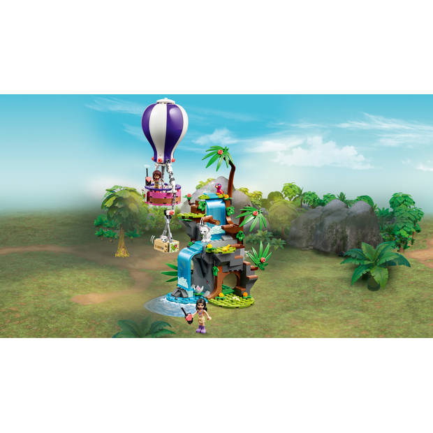 LEGO Friends Tijger reddingsactie met luchtballon in jungle - 41423