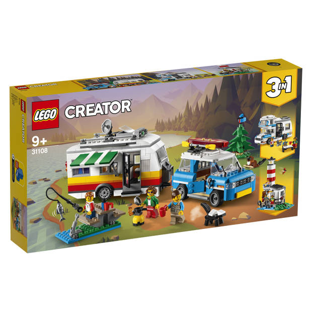 LEGO Creator Familievakantie met caravan - 31108