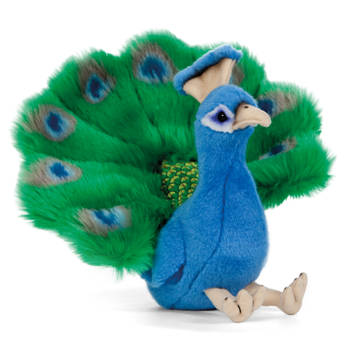 Living Nature knuffel Peacock