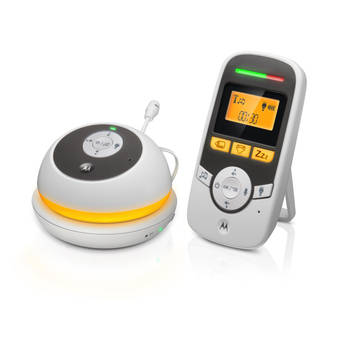 Motorola MBP169 Babyfoon - Draagbaar - Nachtlampje - Microfoon met Terugspreekfunctie - Baby Care Timer