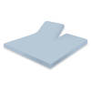 Elegance Splittopper Hoeslaken Jersey Katoen Stretch - licht blauw 180x210/220cm