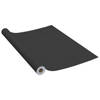 vidaXL Meubelfolie zelfklevend 500x90 cm PVC zwart