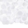 Witte confetti zak van 2 kilo feestversiering - Confetti