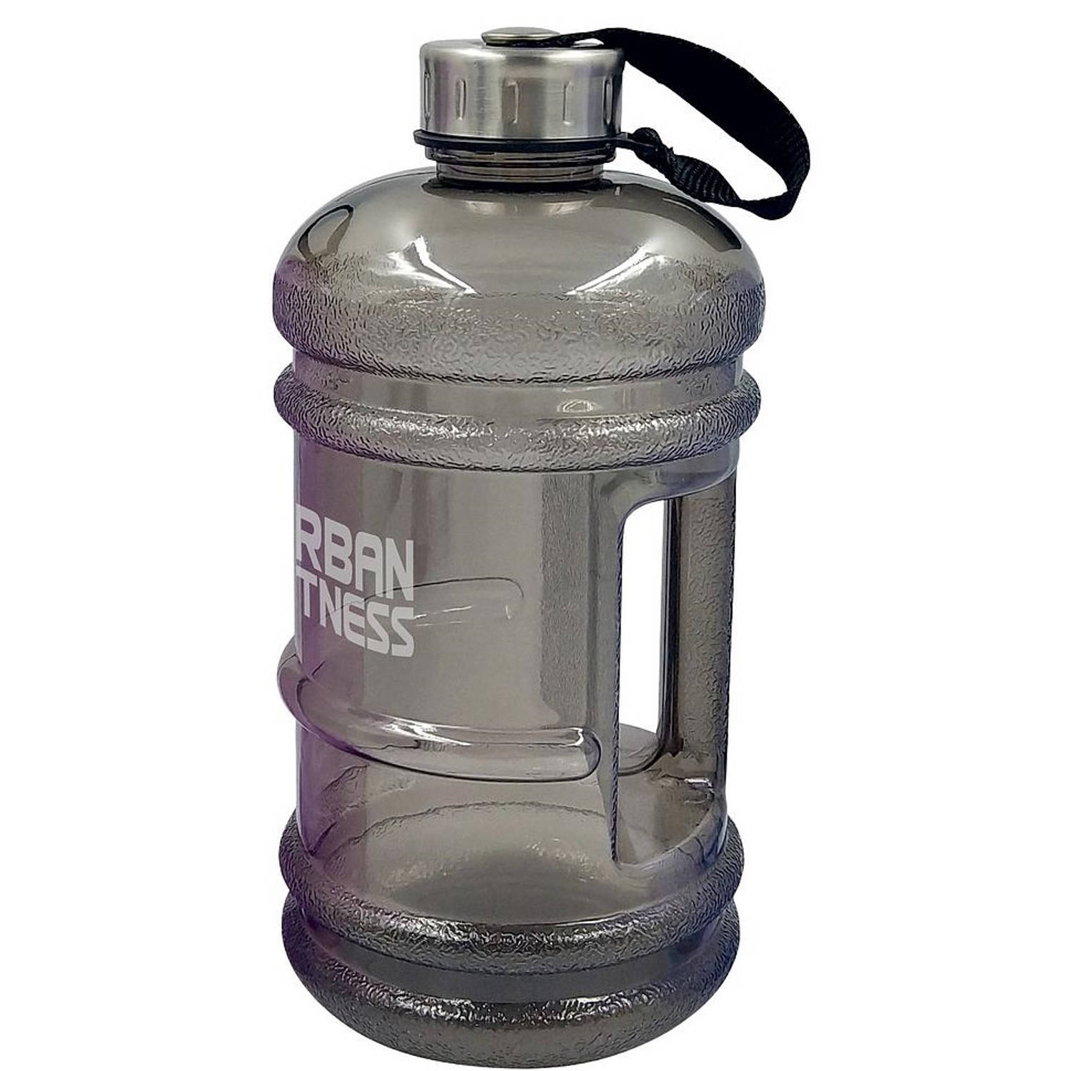 Urban Fitness waterfles 2,2 liter grijs
