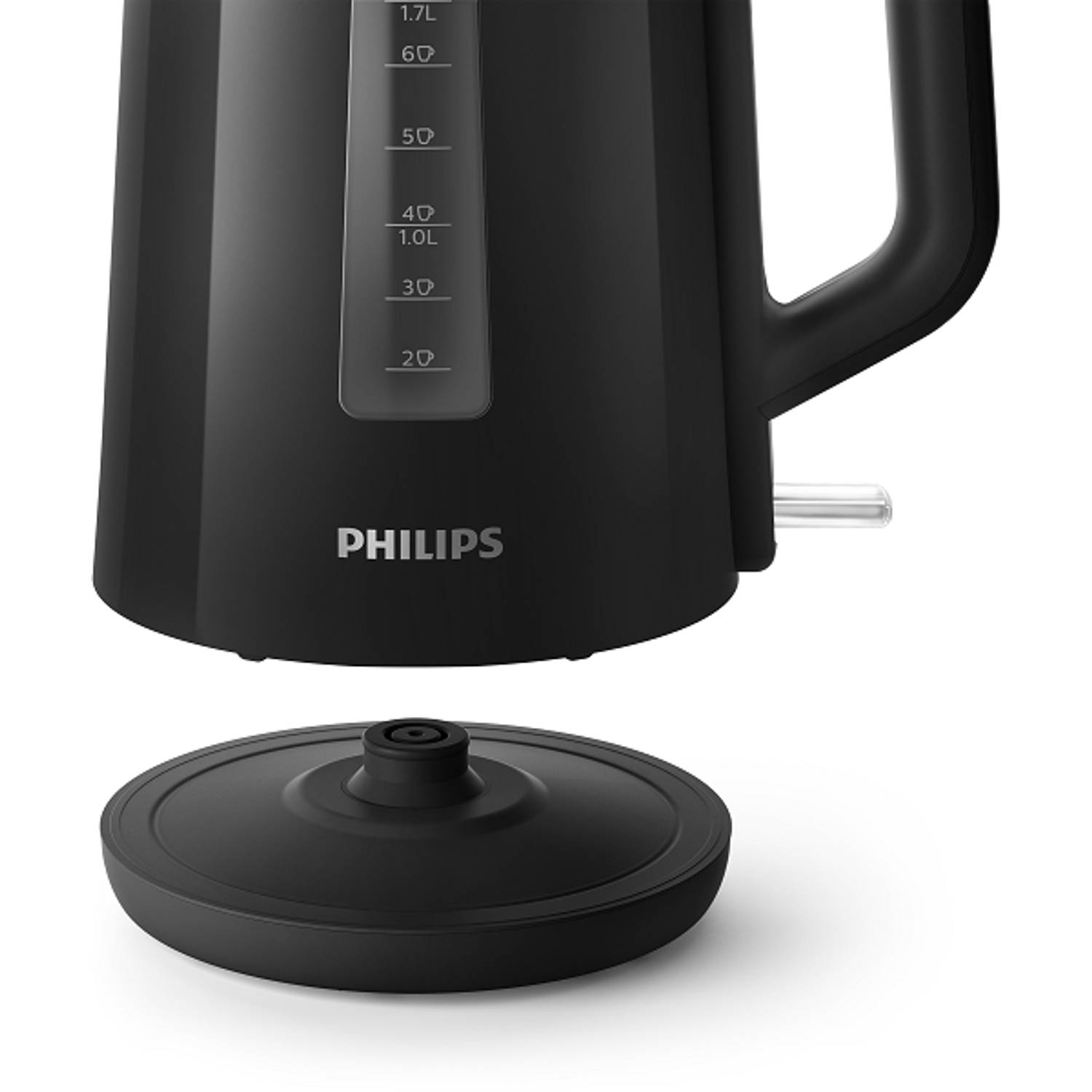hoogte Spanje rietje Philips waterkoker HD9318/20 - zwart | Blokker