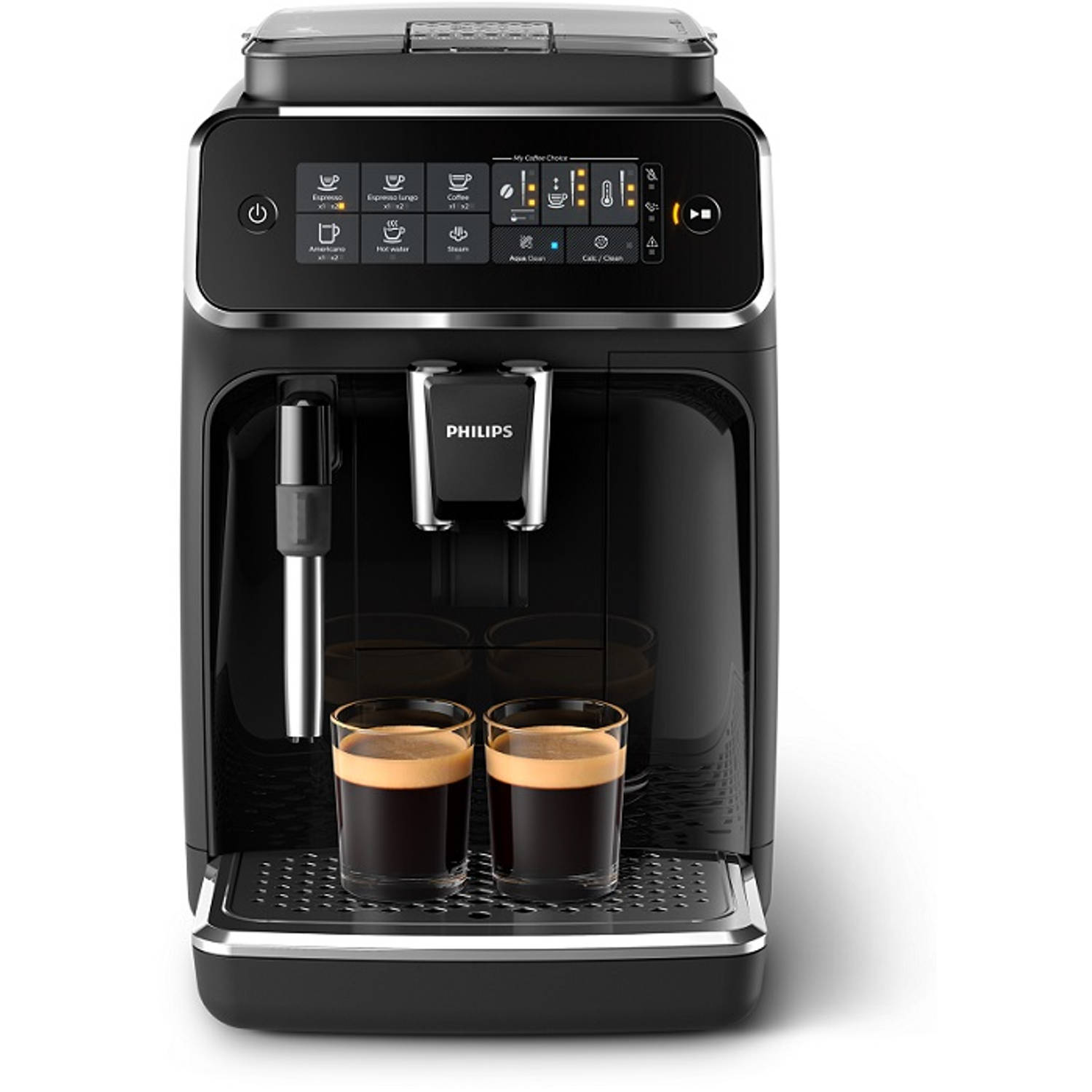 Steken Vertolking dorst Philips volautomaat espressomachine 3200 series EP3221/40 - zwart | Blokker
