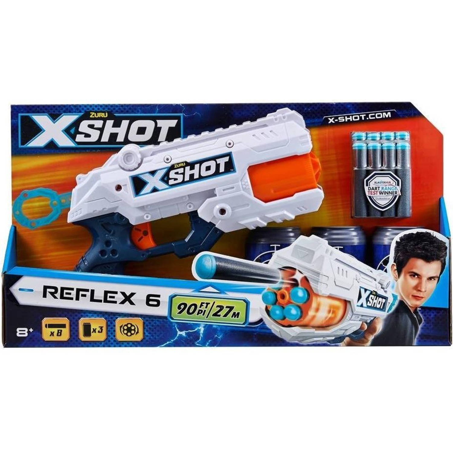 X-Shot Excel Blaster Reflex 6
