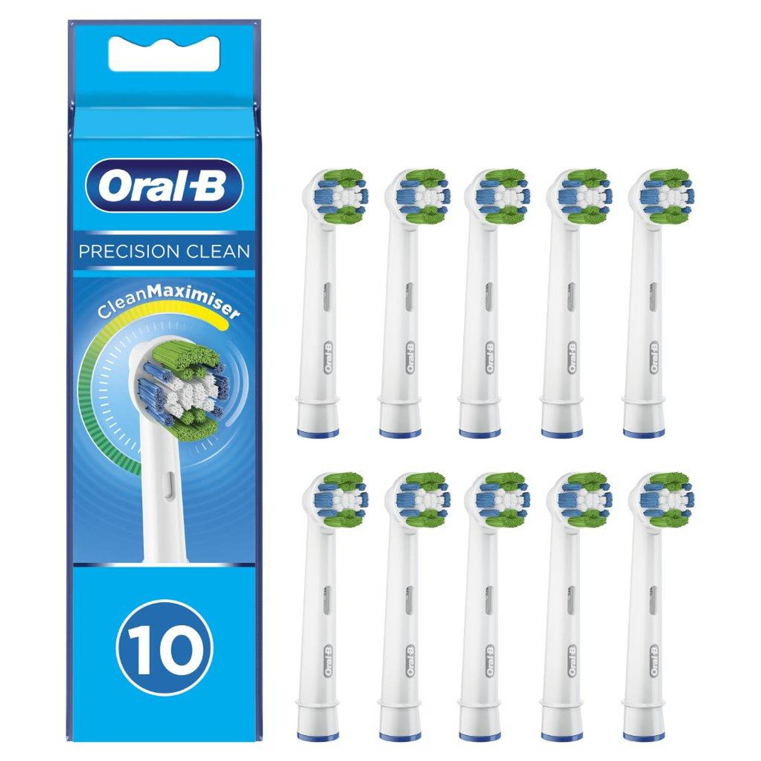 Kwik lade Spotlijster Oral-B opzetborstels Precision Clean wit - 10 stuks | Blokker
