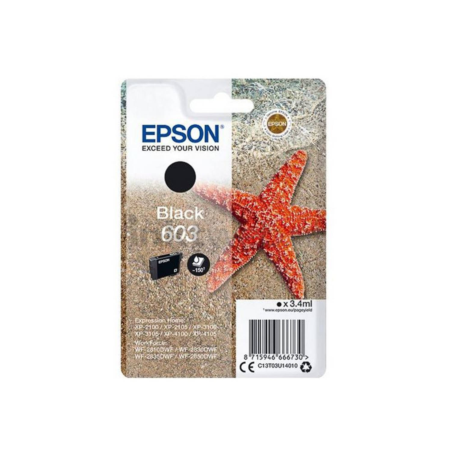 Epson Cartridge 603 Black