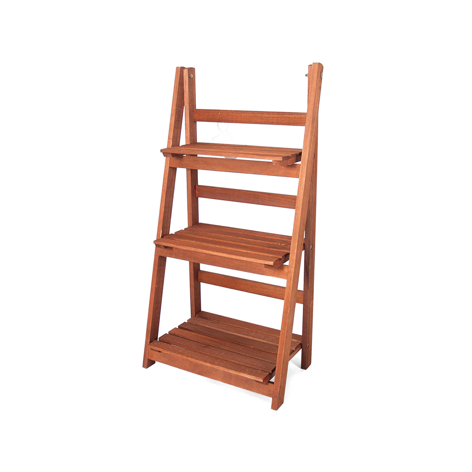 Gerimport Houten Decoratie Ladder Emma Opbergplank Ladderrek met