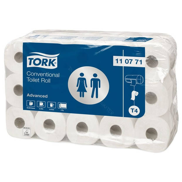 Tork Traditioneel Toiletpapier Advanced 2-Laags T4 110771