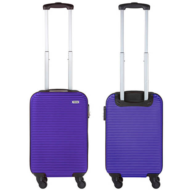 TravelZ Horizon Handbagagekoffer - 54cm Handbagage met cijferslot - Lavendel