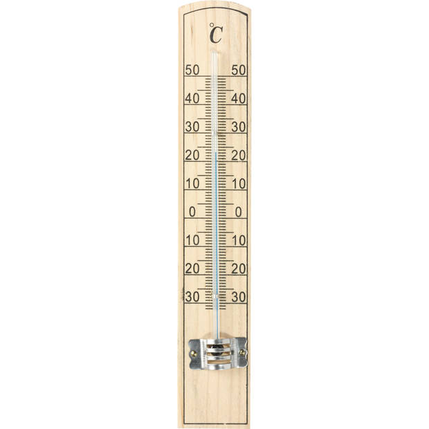 Thermometer 20 cm - bruin