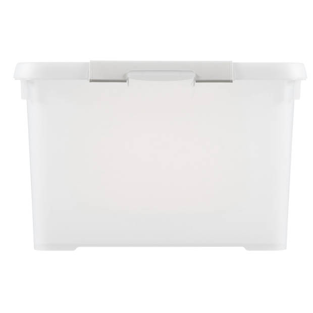 Curver Handy+ Recycled Opbergbox - 35L - Milky wit