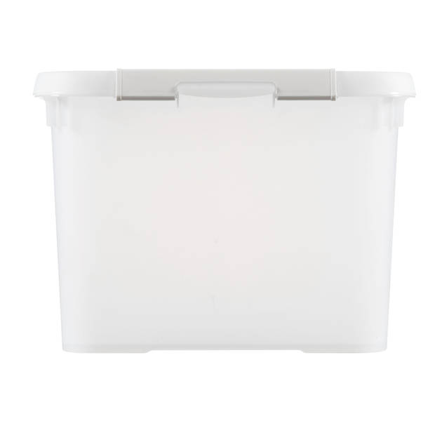 Curver Handy+ Recycled Opbergbox - 50L - Milky wit