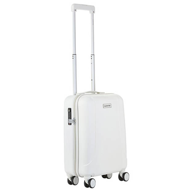 CarryOn Skyhopper Handbagage Koffer 55cm TSA-slot met OKOBAN Wit