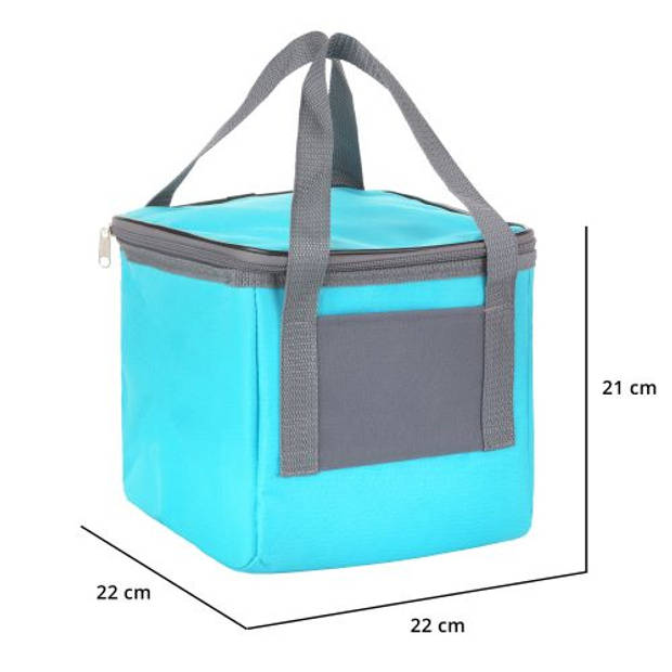 Basis Sterke Koeltas set Set van 25 + 10 Liter Coolerbag Blauw