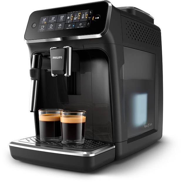 Philips volautomaat espressomachine 3200 series EP3221/40 - zwart