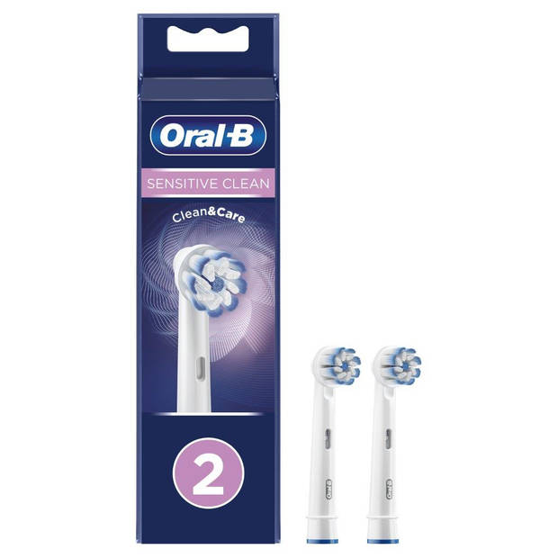 Oral-B Sensitive Clean Opzetborstel - 2 Stuks