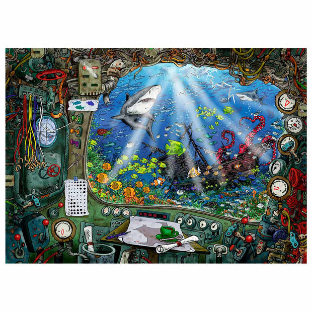 Ravensburger puzzel escape 4 Submarine - 759 stukjes