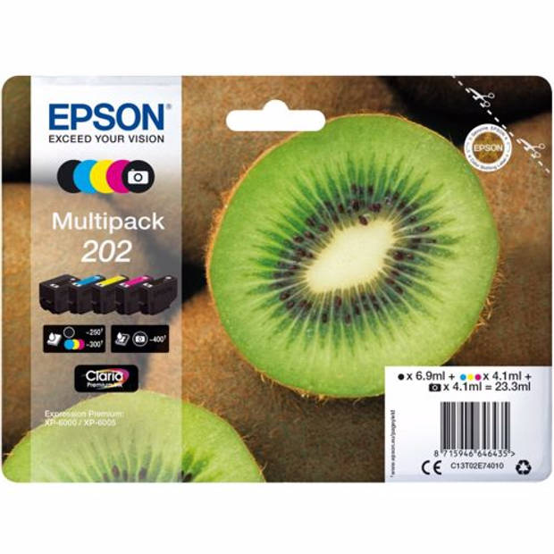 Epson cartridge Kiwi Multipack 5-Colours 202
