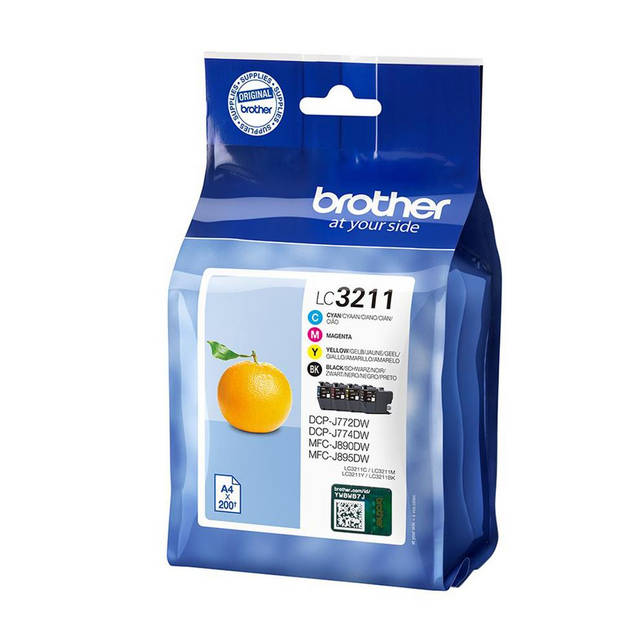 Brother cartridge LC3211 multipack