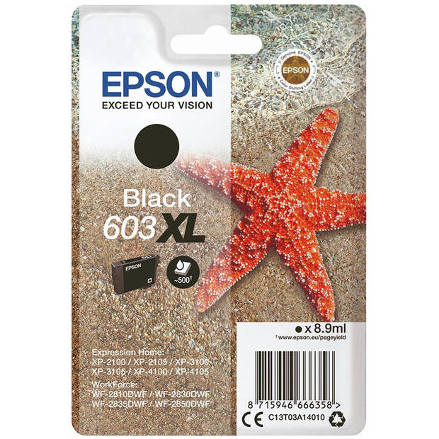 Epson cartridge Black 603XL