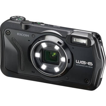 RICOH WG6 compacte buitencamera - 20 MP - 4K video - zwart