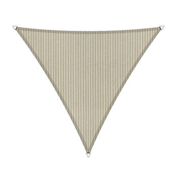 Shadow Comfort driehoek 3,6x3,6x3,6m Sahara Sand met set