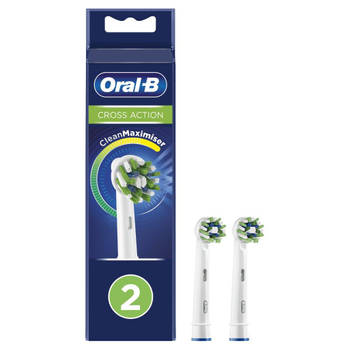 Oral-B CrossAction Opzetborstel - 2 Stuks