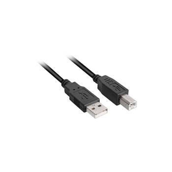 USB 2.0 Kabel, USB-A > USB-B 2m