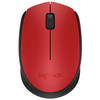 Logitech M171 draadloze muis rood
