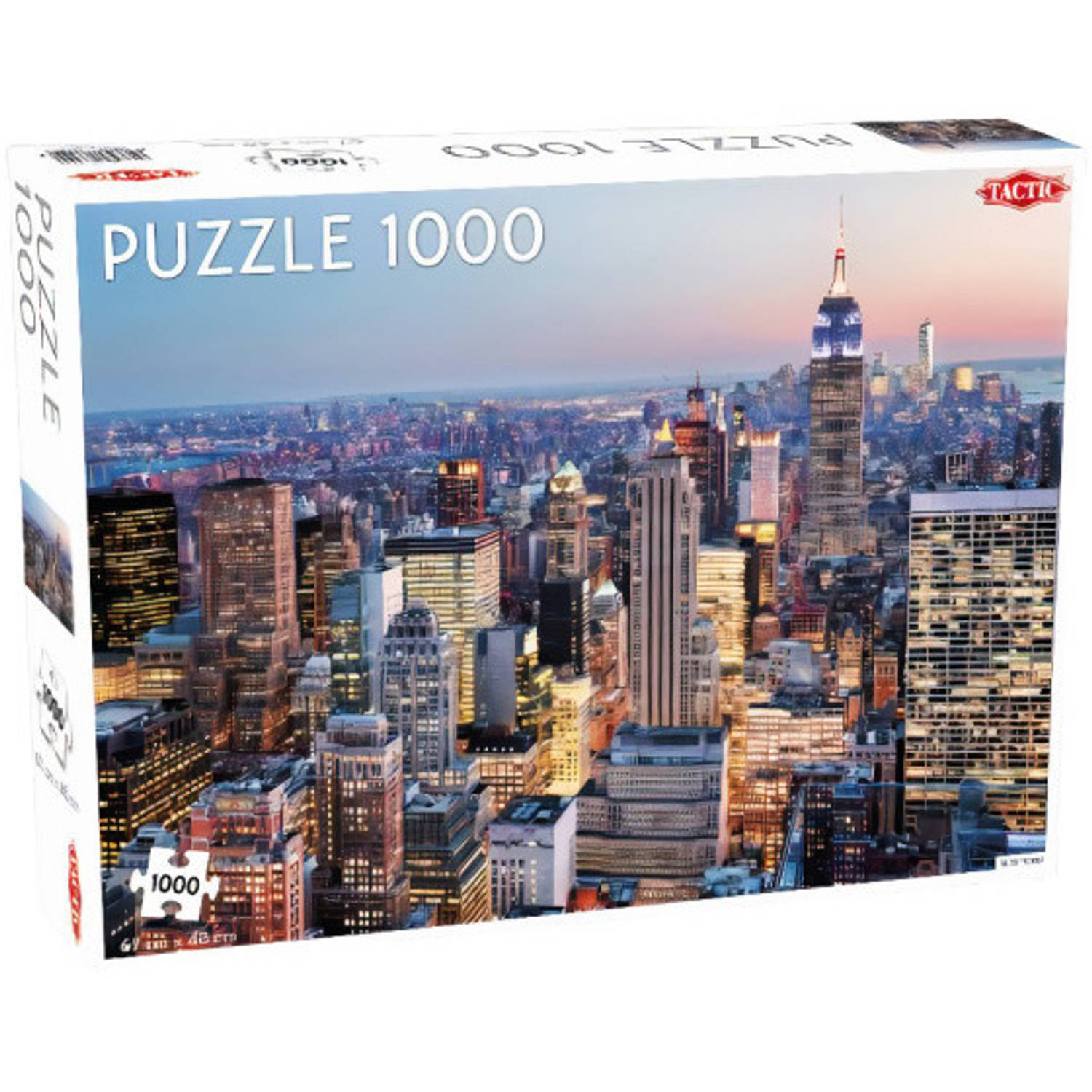 Tactic legpuzzel New York skyline 67 x 48 cm 1000 stukjes