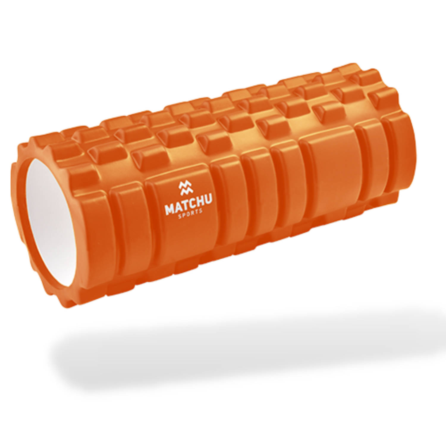 Matchu Sports Foam Roller oranje - Oranje - 33cm - Ø 14cm