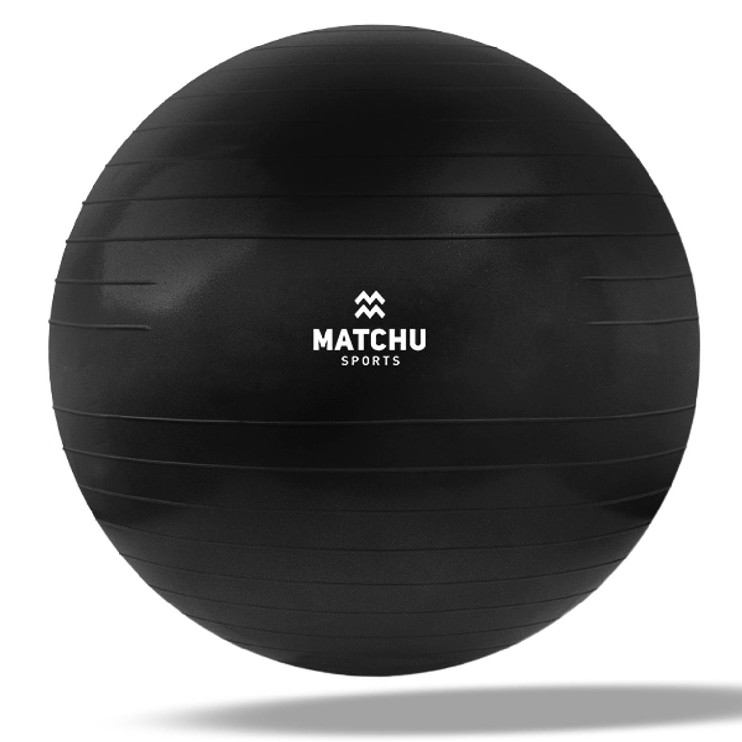 Matchu Sports Fitnessbal 85cm - Zwart - Ø 85cm