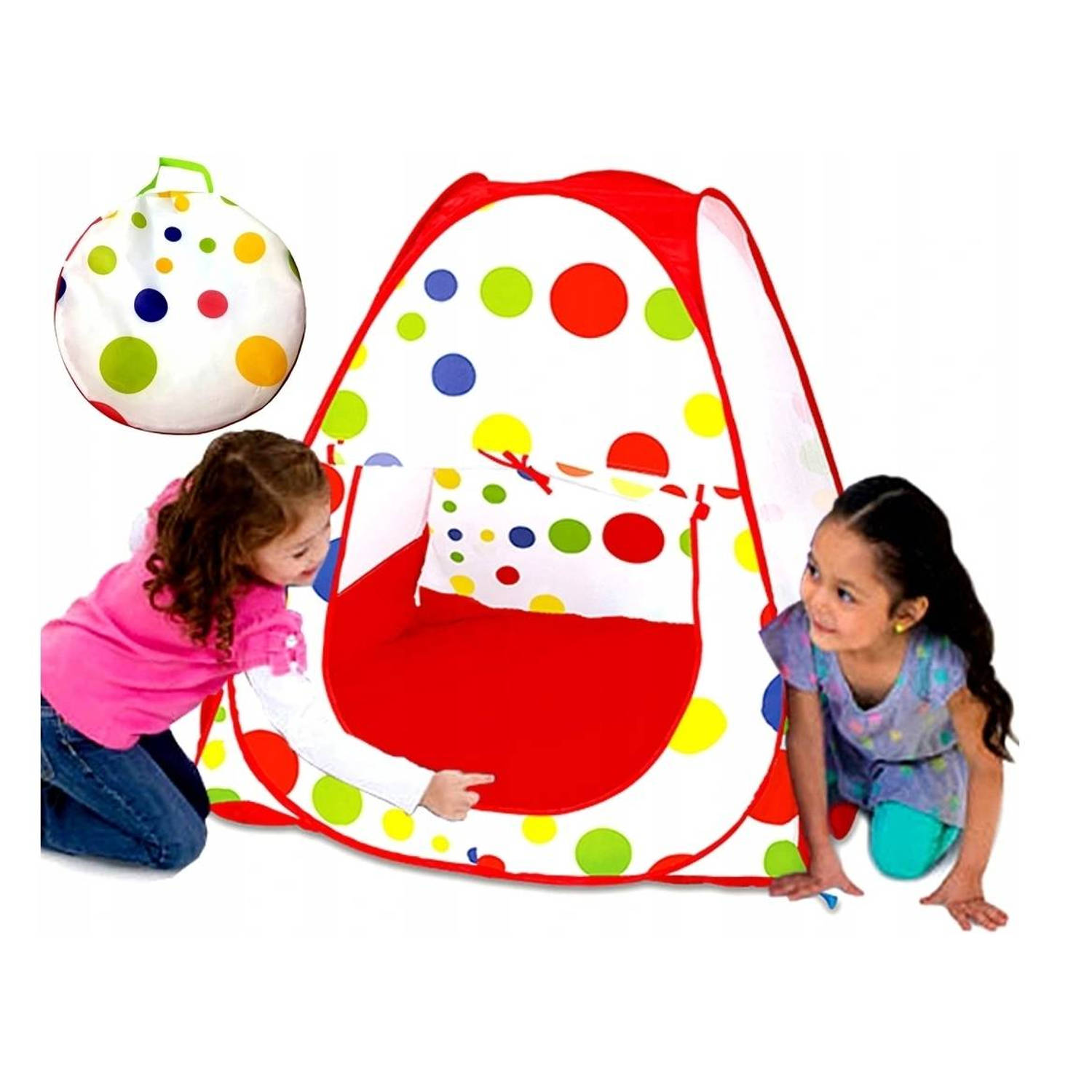 controleren mijn schokkend Kinder Speeltent - Pop Up Tent - 95 x 95 x 92 cm - Met Opbergtas | Blokker