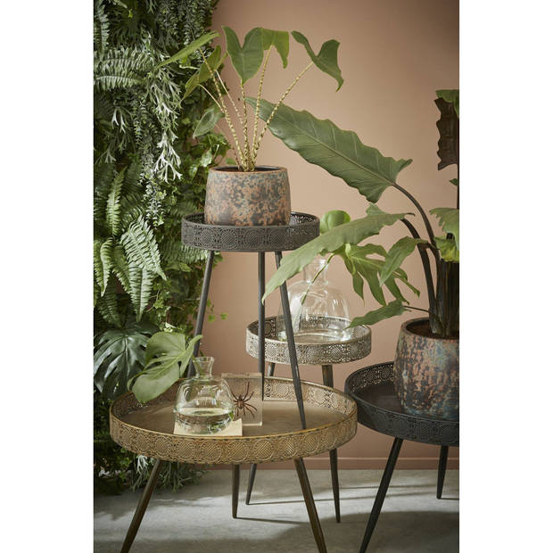 Bloempot Clemente koper voor binnen 31 x 38 cm - Plantenpotten