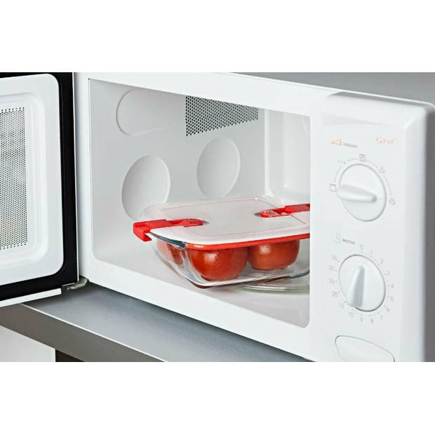 Pyrex Ovenschaal - met deksel - Cook & Heat - 1 Liter - 3 Stuks
