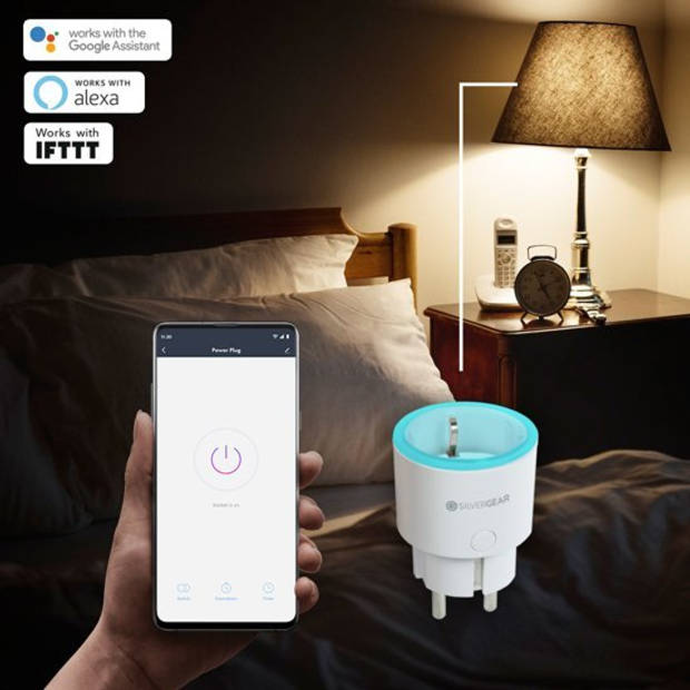 Slimme Stekkers - Smart Plug - 3 stuks - Via iOS en Android App - Google Home en Amazon Alexa