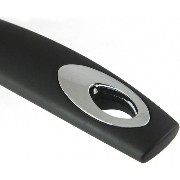 Top Choice - Wokpan met deksel - 24 cm - Marmer - aluminium - Zwart