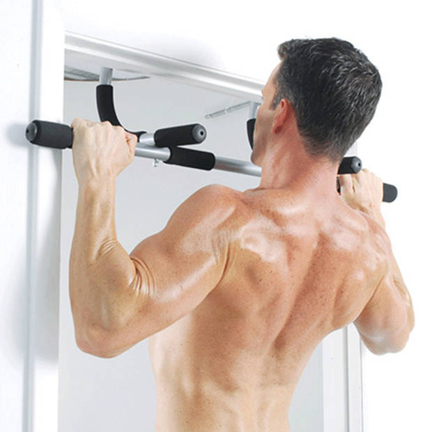 Iron Gym Optrekstang deur pull up bar wand muur montage deurtrainer,thuis sporten