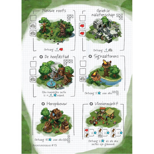 White Goblin Games dobbelspel Imperial Settlers: Roll & Write