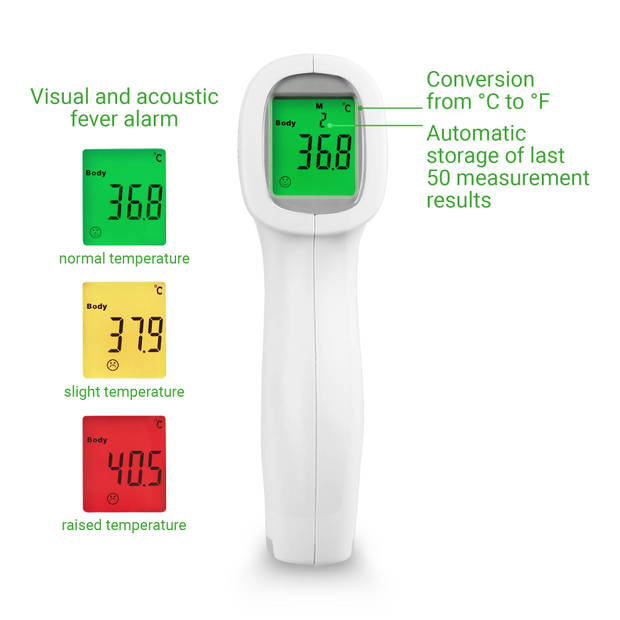 Medisana TM A77 infrarood lichaamsthermometer