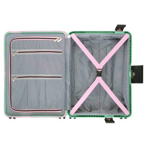 CarryOn Steward TSA koffer - trolley 75cm - vaste sloten - Mint