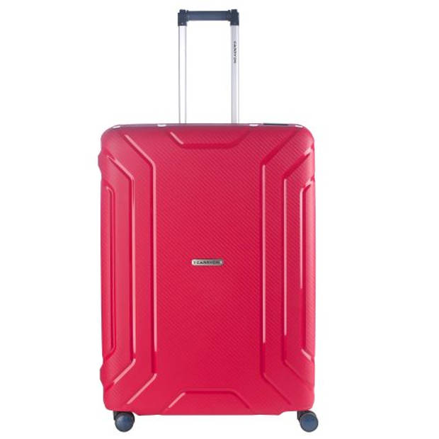 CarryOn Steward Kofferset - 2 delige TSA Trolleyset - Koffers met vaste kliksloten - Rood